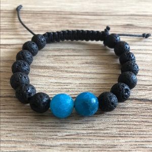 Lava rock bracelet